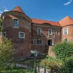 Burg Eisenhardt in Bad Belzig, Brandenburg, Deutschland