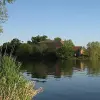 Blick über die Havel auf Milow