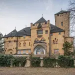 Verlassene Neue Hakeburg in Kleinmachnow, Brandenburg, Deutschland