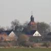 Blick auf Retzow in Brandenburg, Deutschland