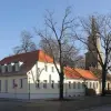 Market place and church St. Andreas